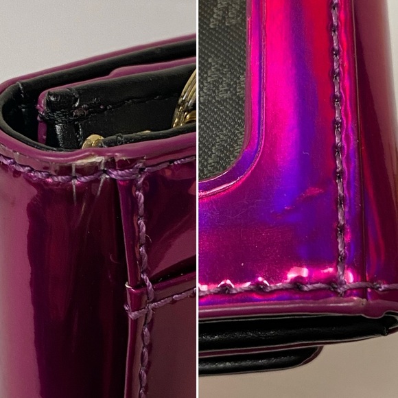 Kate Spade EUC Rainer Lane Iridescent Darla Keychain Wallet - Picture 7 of 7